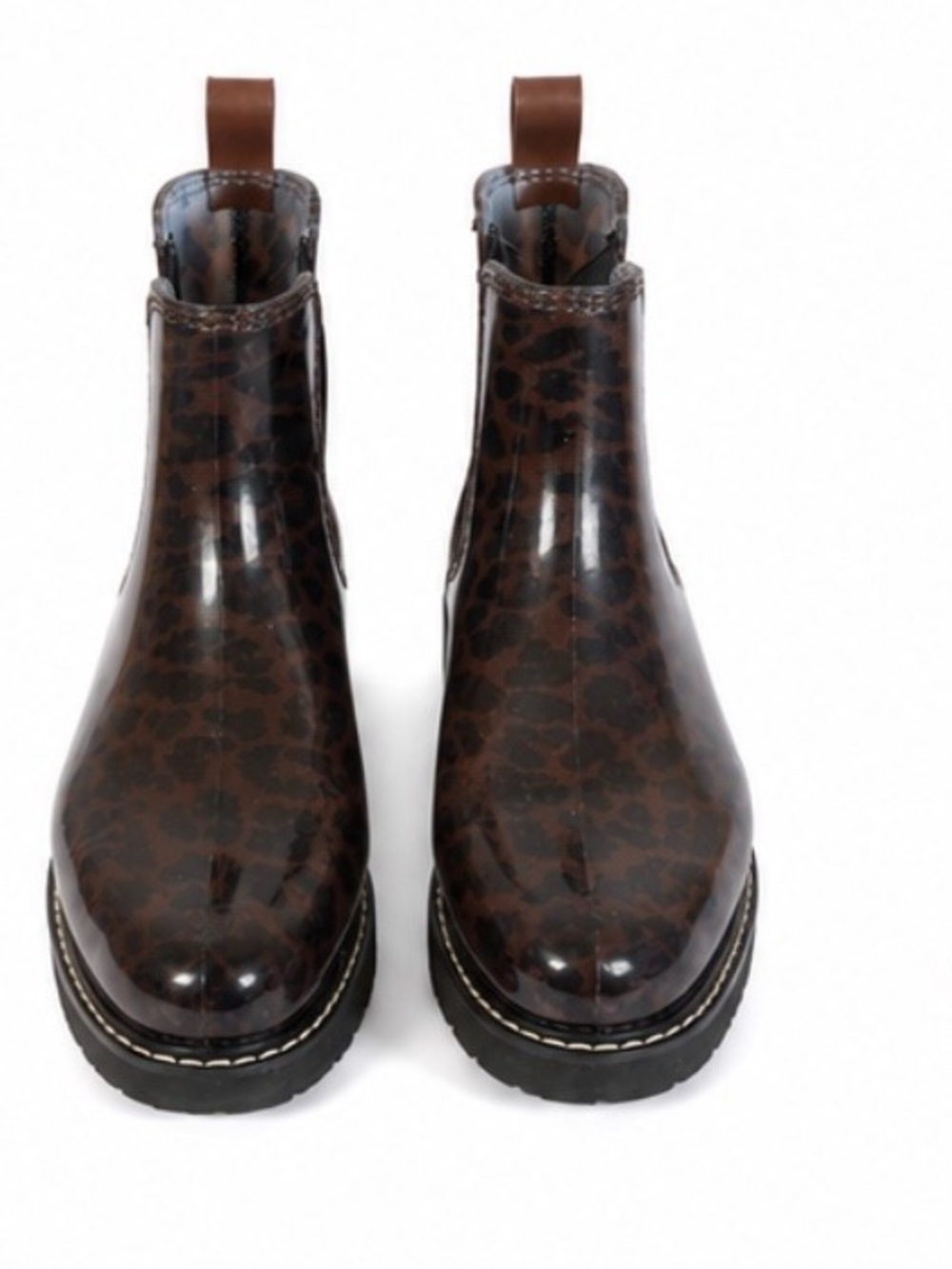 Cougar Brown Kensington Leopard Print Boots size 9 - Picture 2 of 7